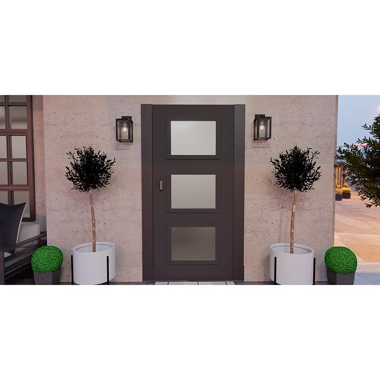 Image 3 Robbins 1-Light Matte Black Outdoor Wall Lantern more views