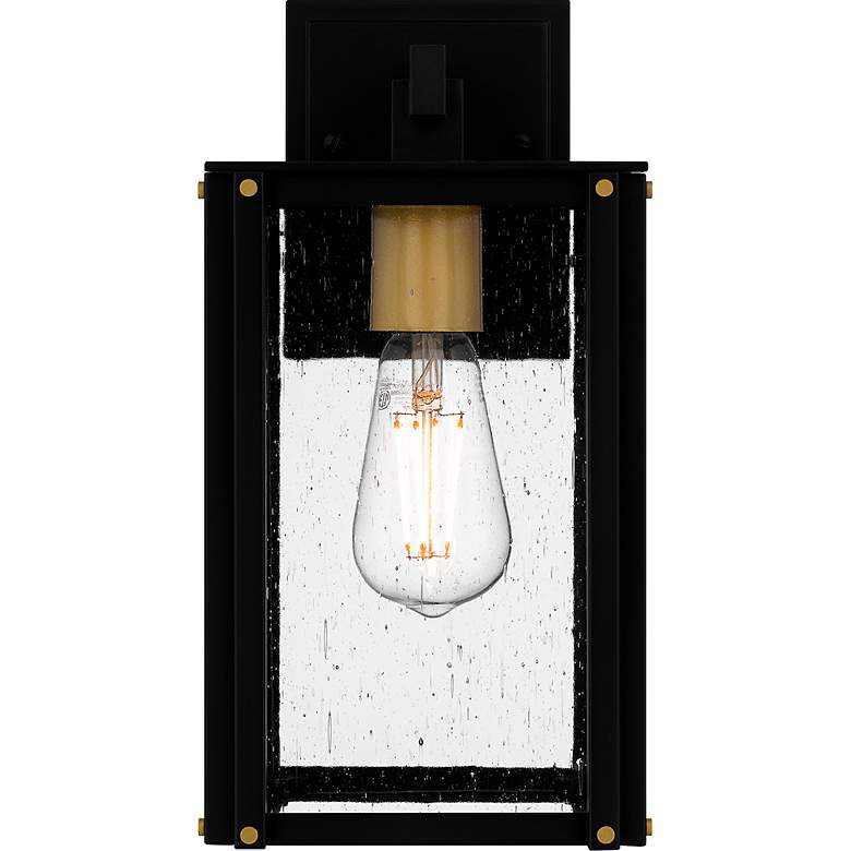 Image 5 Robbins 1-Light Matte Black Outdoor Wall Lantern more views