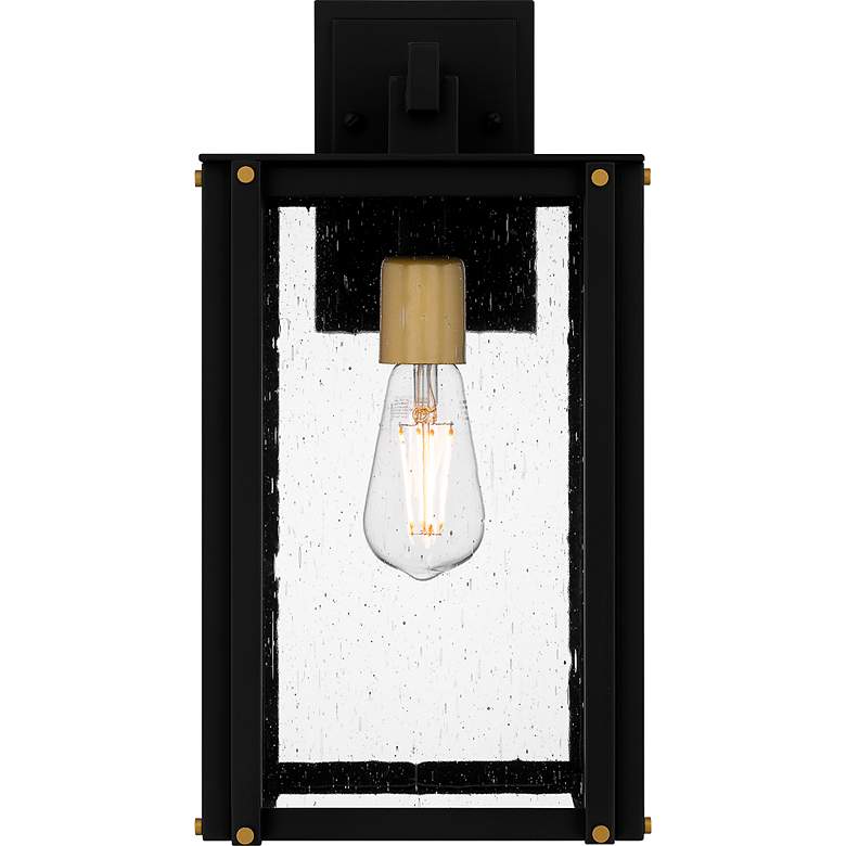 Image 3 Robbins 1-Light Matte Black Outdoor Wall Lantern more views