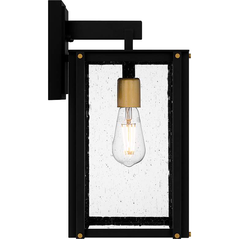 Image 4 Robbins 1-Light Matte Black Outdoor Wall Lantern more views