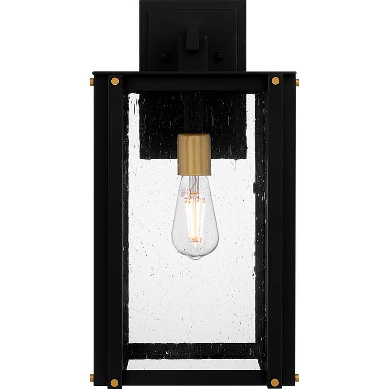Image 3 Robbins 1-Light Matte Black Outdoor Wall Lantern more views