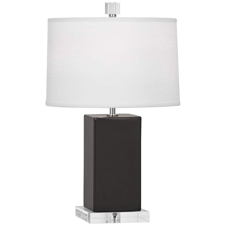 Image 1 Robert Abbey 19 1/4"H Harvey Ash Glazed Ceramic Accent Lamp