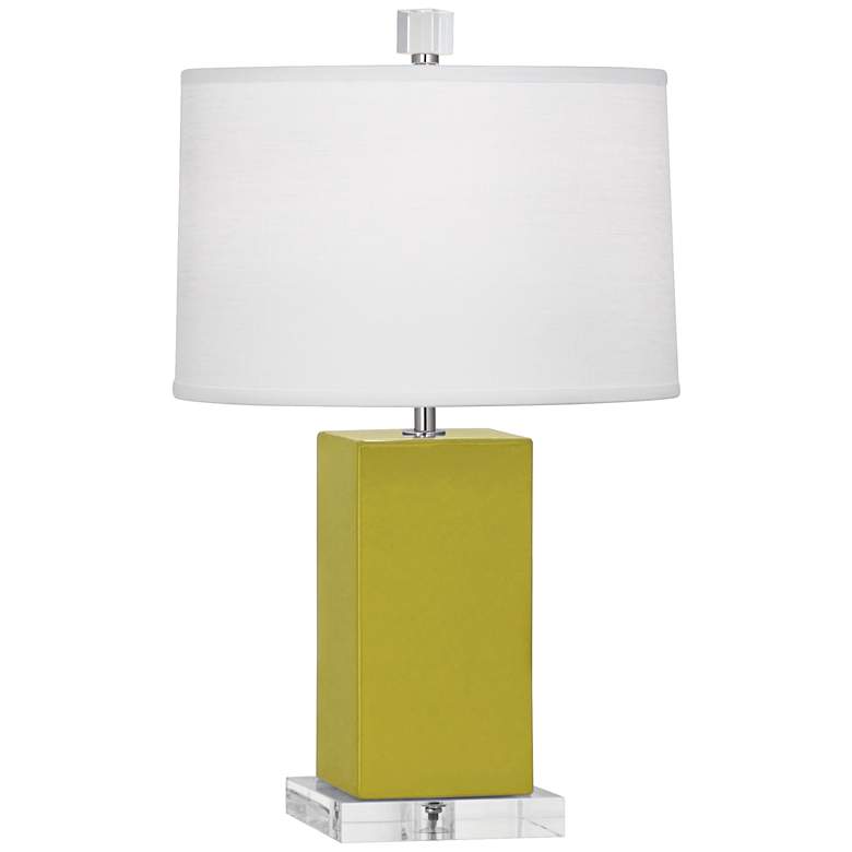 Image 1 Robert Abbey 19 1/4"H Harvey Citron Ceramic Accent Lamp