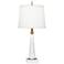 Robert Abbey 21 1/4" High Florence Carrara Marble Table Lamp