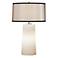 Robert Abbey 22 3/4" Modern White Frosted Glass Night Light Table Lamp