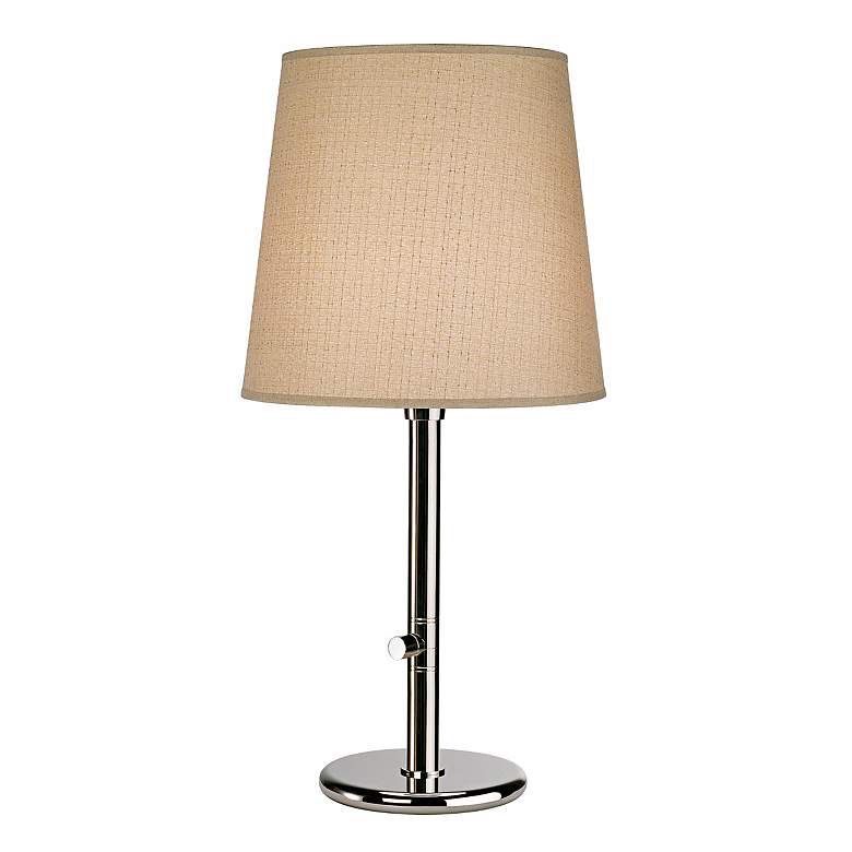 Image 2 Robert Abbey 28 3/4" Table and Polished Nickel Modern Table Lamp