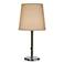 Robert Abbey 28 3/4" Table and Polished Nickel Modern Table Lamp