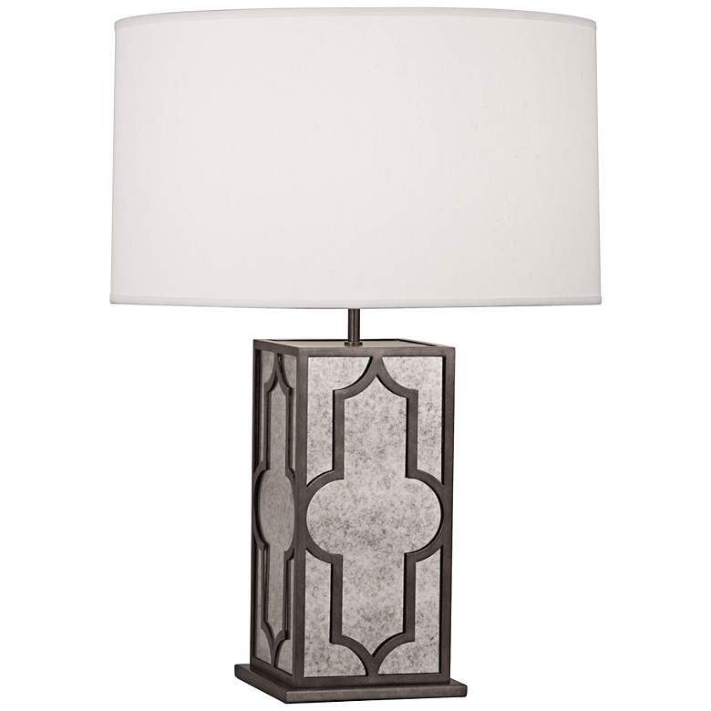 Image 1 Robert Abbey Addison Pearl and Nickel Table Lamp