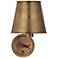 Robert Abbey Aiden 12 1/2" High Aged Brass Wall Sconce