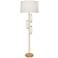 Robert Abbey Alston 61 1/2" High Modern Brass Floor Lamp