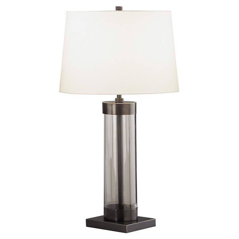 Image 3 Robert Abbey Andre 28 5/8" Modern Clear Glass Table Lamp