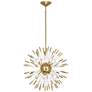 Thumbnail2 of Robert Abbey Andromeda 20" Wide Modern Brass Pendant Light more views