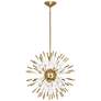 Robert Abbey Andromeda 20" Wide Modern Brass Pendant Light