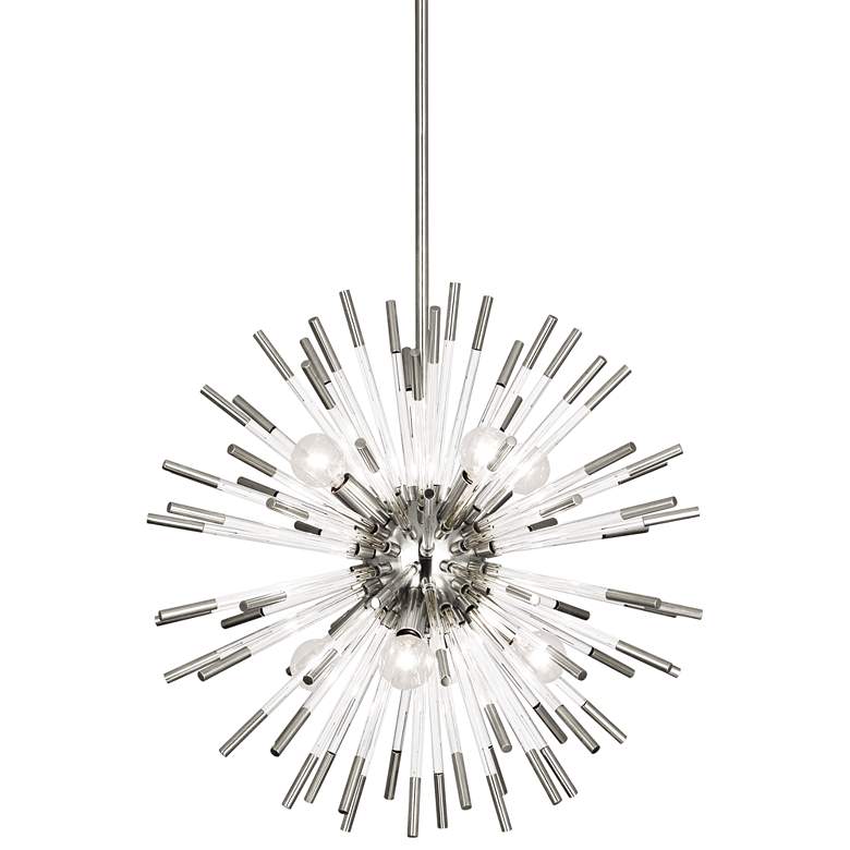 Image 1 Robert Abbey Andromeda 20 inchW Polished Nickel Pendant Light