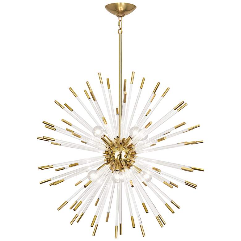 Image 3 Robert Abbey Andromeda 28" Wide Modern Brass Pendant Light more views