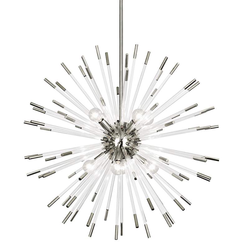 Image 2 Robert Abbey Andromeda 28 inchW Polished Nickel Pendant Light