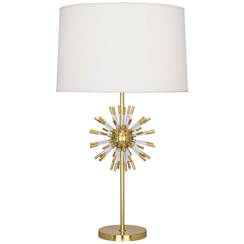 Image 1 Robert Abbey Andromeda Modern Brass Table Lamp