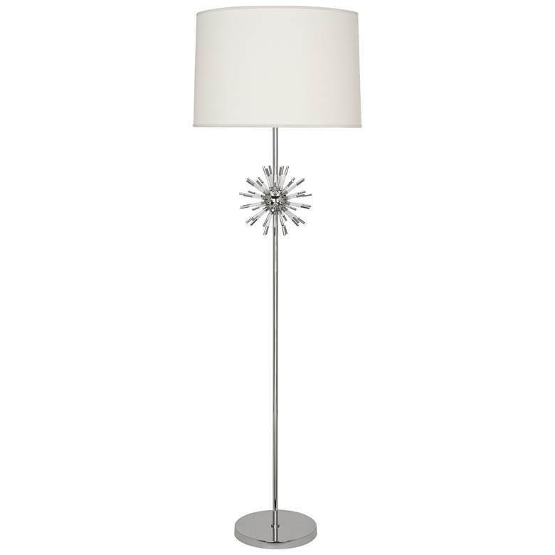 Image 1 Robert Abbey Andromeda Polished Nickel Floor Lamp