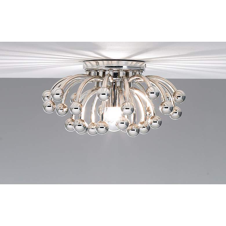 Image 4 Robert Abbey Anemone 13 inch Wide Ceiling or Wall Light more views