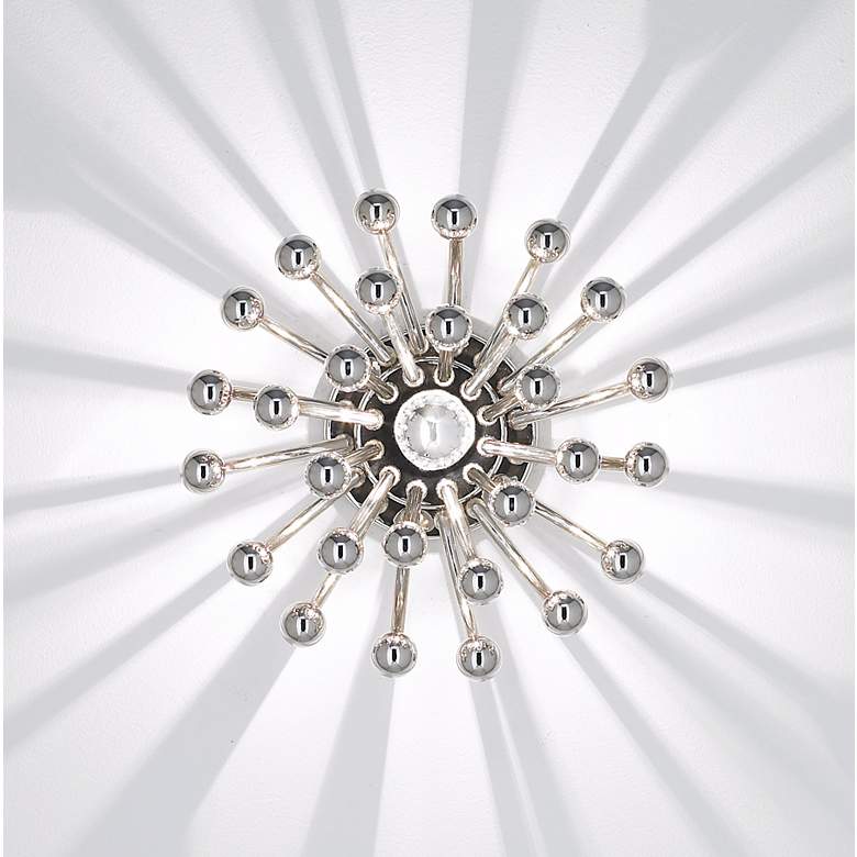Image 5 Robert Abbey Anemone 13 inch Wide Ceiling or Wall Light more views