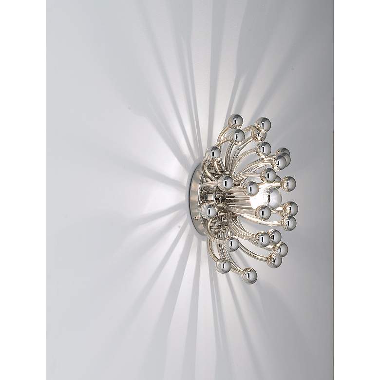 Image 6 Robert Abbey Anemone 13 inch Wide Ceiling or Wall Light more views