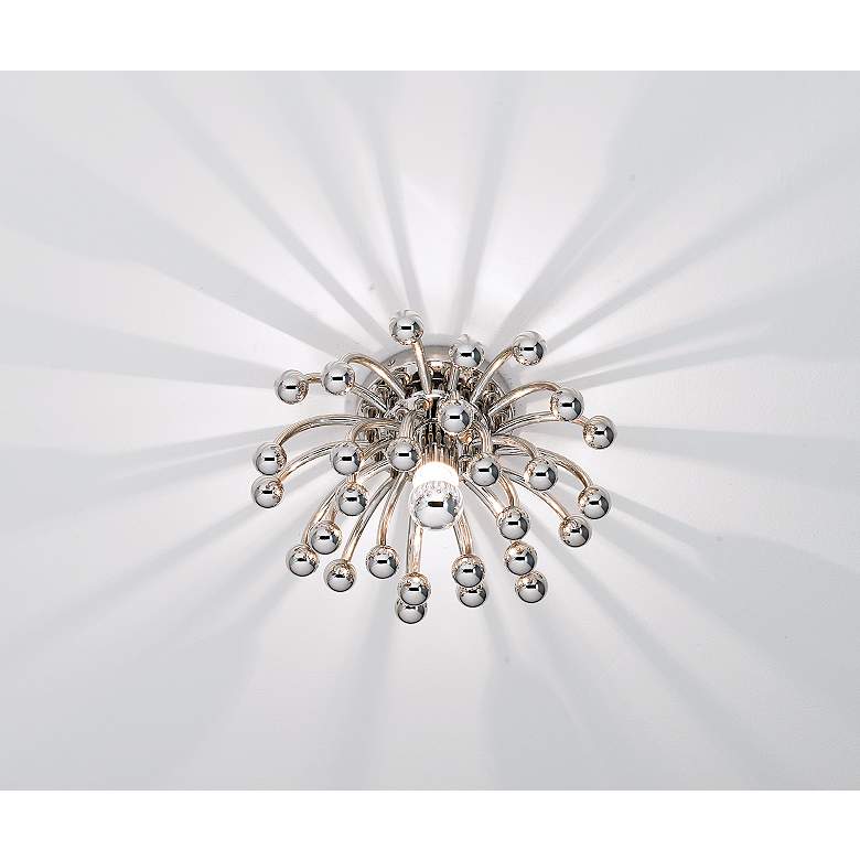 Image 7 Robert Abbey Anemone 13" Wide Ceiling or Wall Light more views