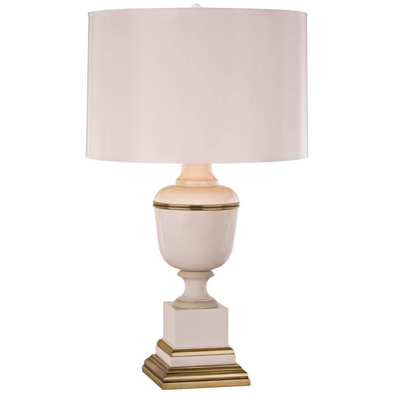 Image 1 Robert Abbey Annika 24 inch High Blush Pink Traditional Accent Table Lamp