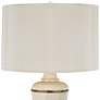Thumbnail2 of Robert Abbey Annika 24" Painted Parchment Ivory White Accent Lamp more views