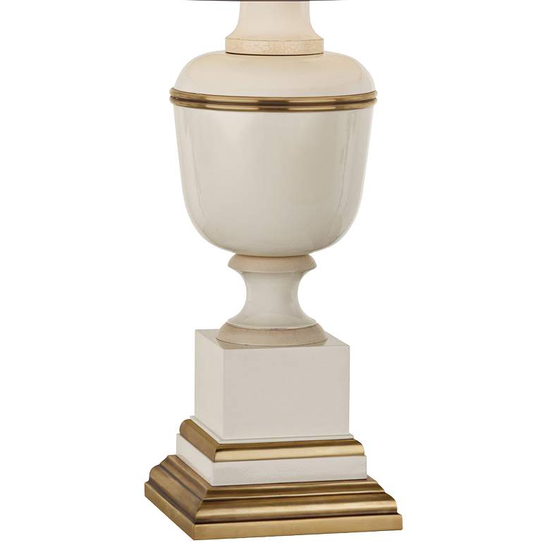 Image 3 Robert Abbey Annika 24" Traditional Ivory and Cloud Cream Lamp more views
