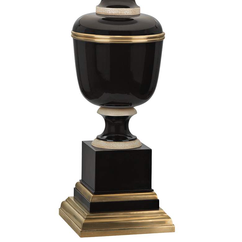 Image 3 Robert Abbey Annika 29 1/2" Black Cloud Cream Shade Table Lamp more views