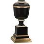 3_Robert Abbey Annika 29 1/2" Black Cloud Cream Shade Table Lamp more views
