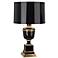Robert Abbey Annika 29 1/2" Brass and Black Traditional Table Lamp