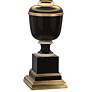 3_Robert Abbey Annika 29 1/2" Brass and Black Traditional Table Lamp more views
