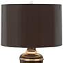 2_Robert Abbey Annika 29 1/2" Chocolate and Natural Brass Table Lamp more views