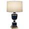 Robert Abbey Annika 29 1/2" Cobalt Cloud Cream Shade Table Lamp
