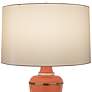 2_Robert Abbey Annika 29 1/2" Cream and Tangerine Orange Table Lamp more views