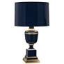 1_Robert Abbey Annika 29 1/2" High Cobalt and Natural Brass Table Lamp