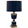 Robert Abbey Annika 29 1/2" High Cobalt and Natural Brass Table Lamp