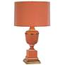 1_Robert Abbey Annika 29 1/2" Traditional Tangerine Orange Table Lamp