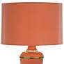 2_Robert Abbey Annika 29 1/2" Traditional Tangerine Orange Table Lamp more views