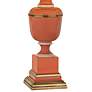 3_Robert Abbey Annika 29 1/2" Traditional Tangerine Orange Table Lamp more views