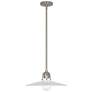 Robert Abbey Arial 16" Wide Antique Silver Pendant Light
