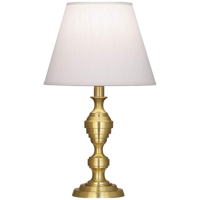 Image 1 Robert Abbey Arthur 18 1/2" Brass Finish Candlestick Accent Lamp