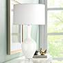 Robert Abbey Audrey 33 1/2" Lily White Ceramic Buffet Table Lamp