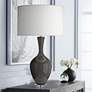1_Robert Abbey Audrey 33 1/2" Modern Ash Gray Buffet Lamp