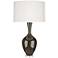 Robert Abbey Audrey Brown Tea Ceramic Buffet Lamp