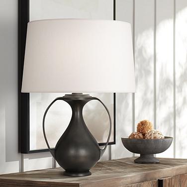 Robert Abbey Belvedere 26 1/4" Patina Bronze 2-Handle Jug Table Lamp