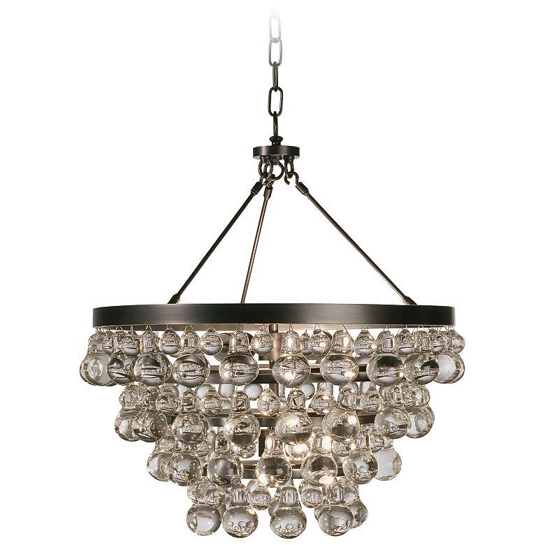 Image 2 Robert Abbey Bling 20 1/2"W 4-Light Bronze Chandelier