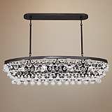 Robert Abbey Bling Collection 35W Deep Bronze Chandelier - #V4910