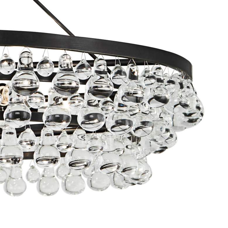 Image 3 Robert Abbey Bling Collection 35"W Deep Bronze Chandelier more views